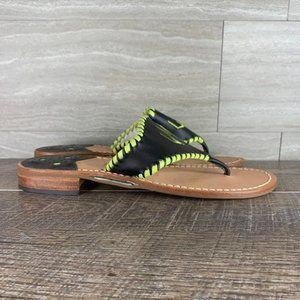 Jack Rogers Circle Monogrammed Sandals